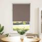 Preview: ARDEBO.de - Verdunkelungsrollo Kaffeebraun 65x175cm Stoffbreite 60,7 cm