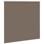 Preview: Verdunkelungsrollo Kaffeebraun 150x175 cm Stoffbreite 146,6 cm