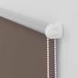 Preview: Verdunkelungsrollo Kaffeebraun 90x210cm Stoffbreite 85,7 cm