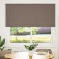 Preview: ARDEBO.de - Verdunkelungsrollo Kaffeebraun 150x130cm Stoffbreite 146,6 cm