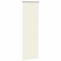 Preview: Verdunkelungsrollo Cremeweiß 45x150cm Stoffbreite 40,7 cm