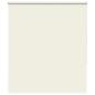 Preview: Verdunkelungsrollo Cremeweiß 130x130cm Stoffbreite 126,6cm