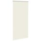 Preview: Verdunkelungsrollo Cremeweiß 90x230cm Stoffbreite 85,7 cm