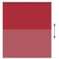 Preview: Verdunkelungsrollo Rot 135x150cm Stoffbreite 131,6cm Polyester