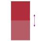 Preview: Verdunkelungsrollo Rot 70x175 cm Stoffbreite 65,7 cm Polyester