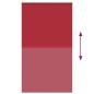Preview: Verdunkelungsrollo Rot 120x230cm Stoffbreite 116,6cm Polyester