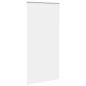 Preview: Verdunkelungsrollo Weiß 100x230cm Stoffbreite 95,7cm Polyester
