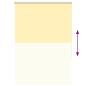 Preview: Verdunkelungsrollo Gelb 95x175 cm Stoffbreite 90,7 cm Polyester