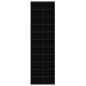 Preview: Schuhschrank Schwarz Eichen-Optik 54x34x183 cm Holzwerkstoff