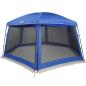 Preview: Poolzelt mit abnehmbarem Überzelt Netzwänden Azurblau 618x532cm