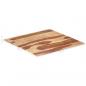 Preview: Tischplatte Massivholz Palisander 15-16 mm 80×80 cm