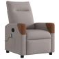 Preview: Massagesessel Taupe Stoff