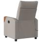 Preview: Massagesessel Taupe Stoff
