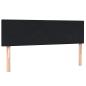 Preview: Boxspringbett mit Matratze Schwarz 160x210 cm Samt