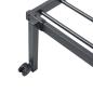 Preview: Bettgestell ohne Matratze Klappbar Schwarz 107x203 cm Stahl