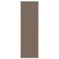 Preview: Verdunkelungsrollo Kaffeebraun 70x210cm Stoffbreite 65,7 cm