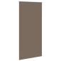 Preview: Verdunkelungsrollo Kaffeebraun 110x230 cm Stoffbreite 105,7 cm