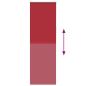 Preview: Verdunkelungsrollo Rot 85x210 cm Stoffbreite 80,7 cm Polyester