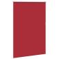 Preview: Verdunkelungsrollo Rot 110x130cm Stoffbreite 105,7cm Polyester