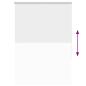 Preview: Verdunkelungsrollo Weiß 100x150cm Stoffbreite 95,7cm Polyester