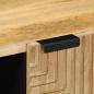 Preview: TV-Schrank Braun 80x31,5x46 cm Massivholz Mango