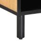 Preview: TV-Schrank Braun 80x31,5x46 cm Massivholz Mango