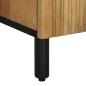 Preview: Badschrank Braun 38x33x160 cm Massivholz Mango