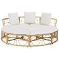 Preview: Outdoor-Loungebett ohne Dach Poly Rattan