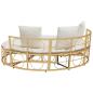 Preview: Outdoor-Loungebett ohne Dach Poly Rattan