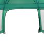 Preview: Poolzelt mit abnehmbarem Überzelt Netzwänden Meergrün 670x590cm