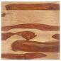 Preview: ARDEBO.de - Tischplatte Massivholz Palisander 15-16 mm 70×70 cm