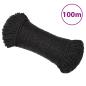 Preview: Arbeitsseil Schwarz 3 mm 100 m Polypropylen