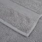 Preview: Premium-Handtücher SOLUND 10 Stk. Grau 50x100 cm 600 g/m²