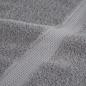 Preview: Premium-Handtücher SOLUND 10 Stk. Grau 50x100 cm 600 g/m²