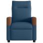 Preview: Massagesessel Blau Stoff