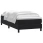 Preview: Boxspringbett mit Matratze Schwarz 90x210 cm Samt