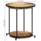 Preview: Beistelltisch Ø55x60 cm Massivholz Mango