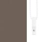 Preview: ARDEBO.de - Verdunkelungsrollo Kaffeebraun 85x210cm Stoffbreite 80,7 cm
