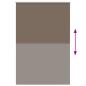 Preview: Verdunkelungsrollo Kaffeebraun 145x230 cm Stoffbreite 141,6 cm