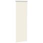 Preview: Verdunkelungsrollo Cremeweiß 40x130cm Stoffbreite 35,7 cm
