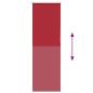 Preview: Verdunkelungsrollo Rot 55x150 cm Stoffbreite 50,7 cm Polyester