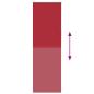 Preview: Verdunkelungsrollo Rot 70x210 cm Stoffbreite 65,7 cm Polyester