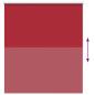 Preview: Verdunkelungsrollo Rot 135x175cm Stoffbreite 131,6cm Polyester