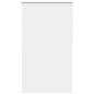 Preview: ARDEBO.de - Verdunkelungsrollo Weiß 140x230cm Stoffbreite 136,6cm Polyester