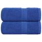 Preview: Waschtücher FROGN 2 Stk. Blau 30x30 cm 360 g/m²