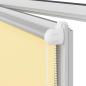 Preview: Verdunkelungsrollo Gelb 50x230 cm Stoffbreite 45,7 cm Polyester