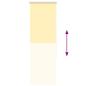 Preview: Verdunkelungsrollo Gelb 45x130 cm Stoffbreite 40,7 cm Polyester