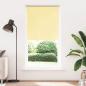 Preview: Verdunkelungsrollo Gelb 115x230cm Stoffbreite 110,7cm Polyester