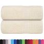 Preview: Waschtücher FROGN 2 Stk. Creme 30x30 cm 360 g/m²