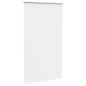 Preview: Verdunkelungsrollo Weiß 125x210 cm Stoffbreite 121,6 cm